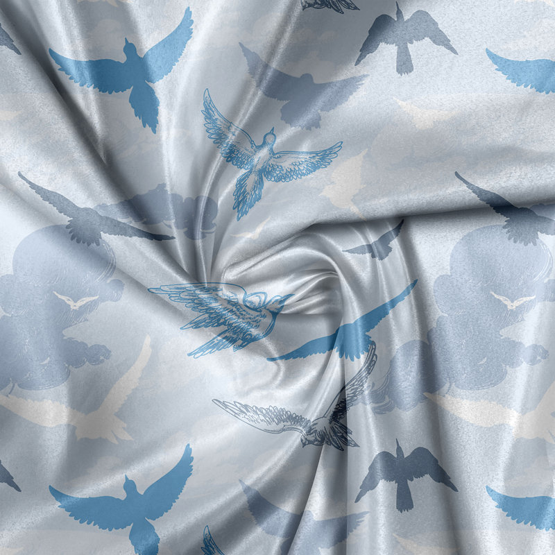 Semi Sheer Curtain Pair