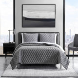 Diamond Velvet 3 Piece Quilt Set