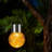 Outdoor Solar Cracked Glass Light