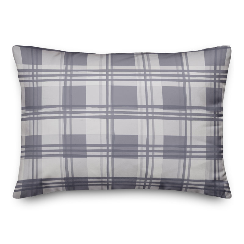 Housse et insert de coussin rectangulaire extérieur Boxy 20, Bleu