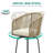 4 - Person Patio Conversation Set with Cushions