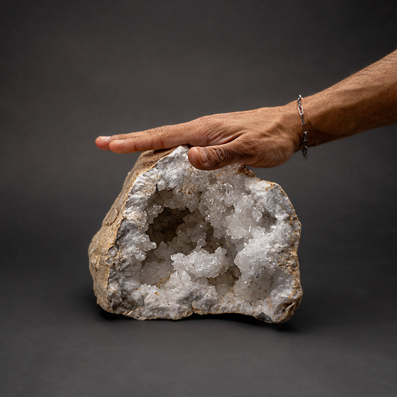 Genuine Calcite Geode From Morocco (12 Lbs)