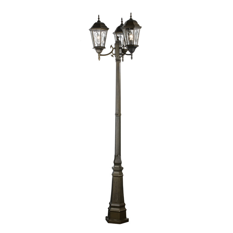 Annagret Lamp Post (Full), Black/Bronze
