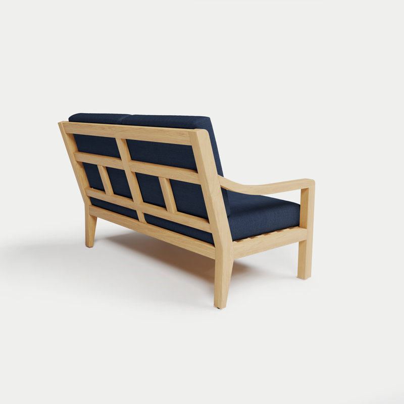 Solerno Heated Loveseat, Indigo