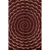 Himalayan Handmade Wool Abstract Area Rug