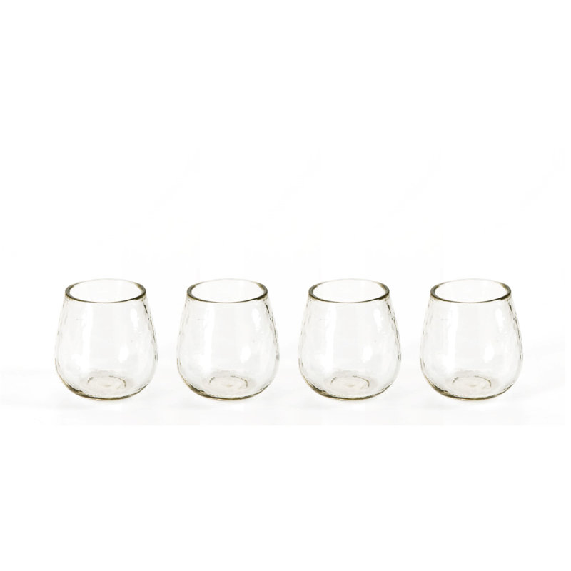 Ensemble de verres Cloverly, Transparent