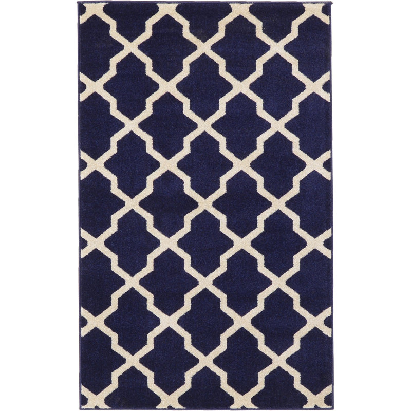 Tapis bleu Bartman, Rectangle 3 pi 3 po x 5 pi 3 po