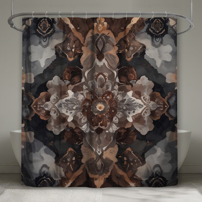 Rideaux de douche Mandala