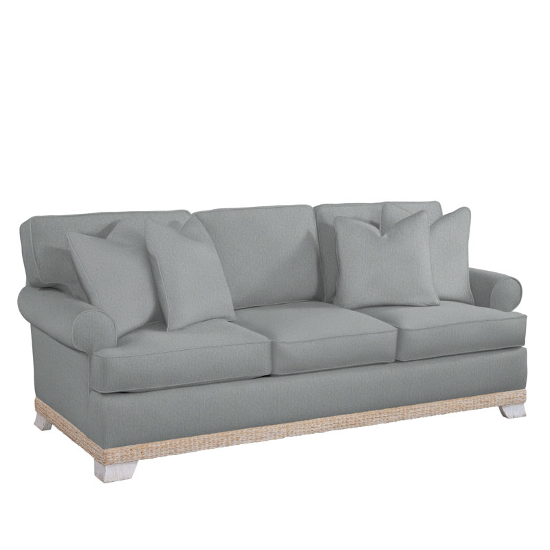 Fairwind Sofa, Light Blue Performance Fabric; 0851-55