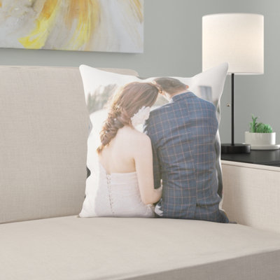 Microsuede Throw Pillow