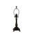 17"H Nightfall Wisteria Accent Lamp