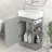 Kearson 18.6'' Single Bathroom Vanity with Solid + Manufactured Wood Top-1011073821
