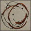Orbit Circle Framed Painting