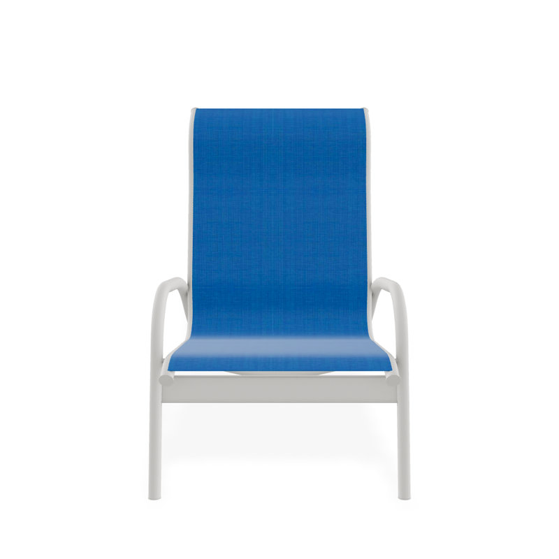 Gardenella Patio Chair, Pacific Blue, Snow
