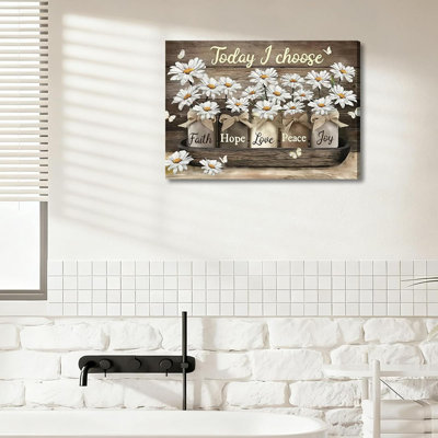 1 Piece Wrapped Canvas Wall Art