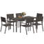 6 - Person Patio Dining Set with Rectangular Table