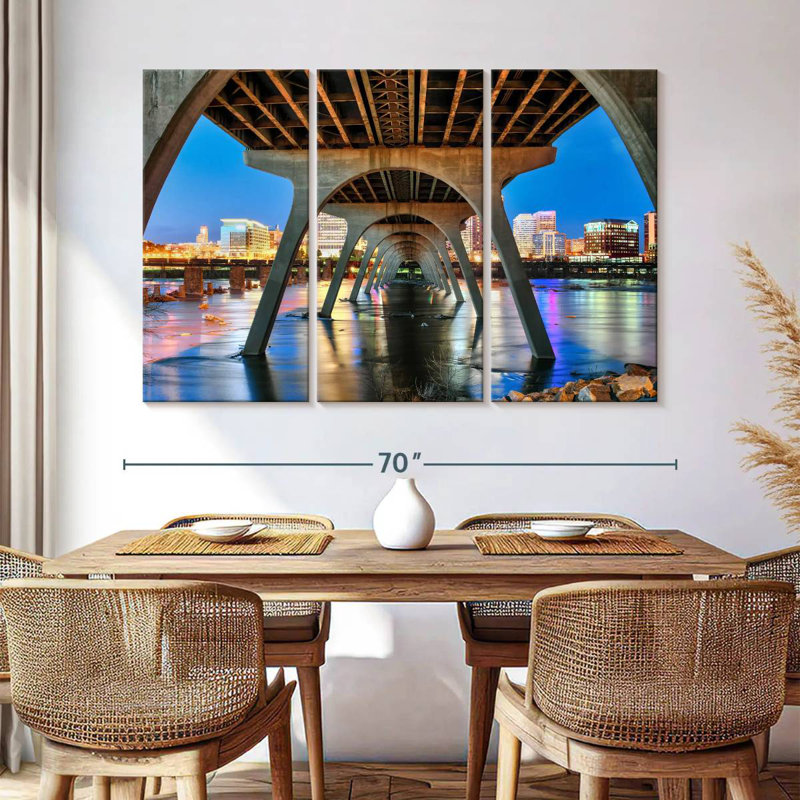 Tergel Beneath Manchester Bridge, 20" H x 33" W