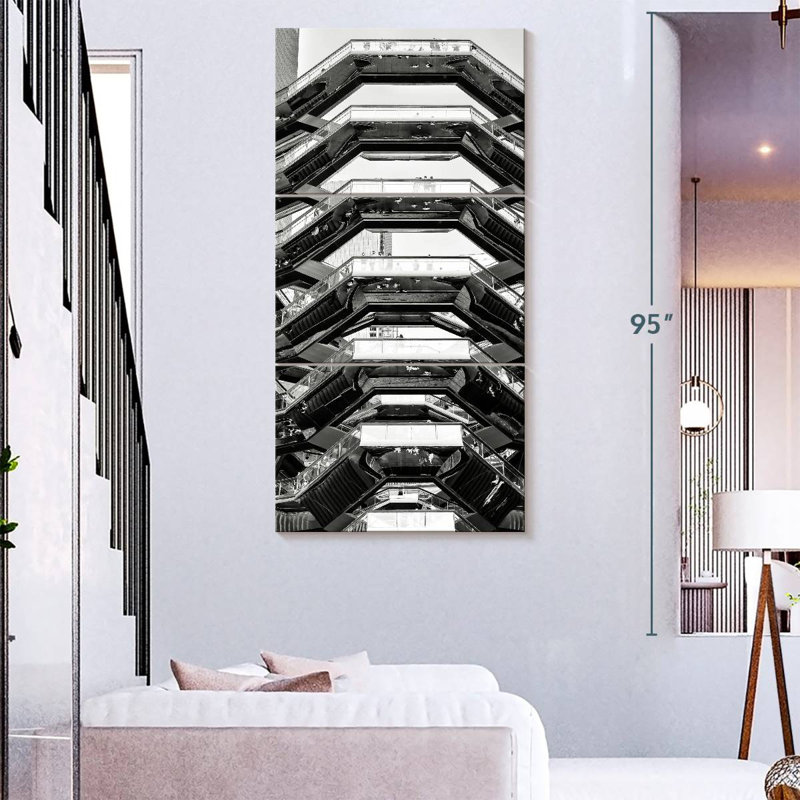 Vessel NYC, 80" H x 39" W