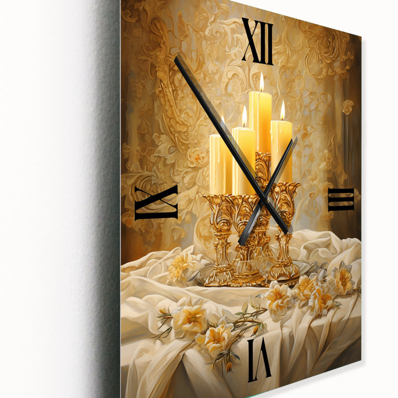 Hande - Horloge murale surdimensionnée pour le Judaïsme, Grand