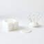 Alabaster Coaster Set With Holder