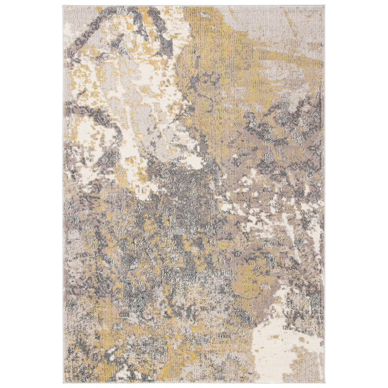Tapis Madison Performance Abstract, Rectangle 3 pi x 5 pi