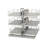 Gray Three-Tier Elite Optimizer w/ Soft-Close for 15" Blind Corner Cabinet Openings