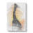The Silhouette Of A Giraffe In Abstract - Wrapped Canvas Print-55302456