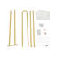Partition Curtain With U-Shape Tube-983353158