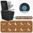 Smart  One-Piece Toilet with Heated Seat, Auto Flush, Bidet Wash, Dryer and Night Light-117248467