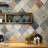 Riga 24" x 22" Ceramic Patterned Wall & Floor Tile