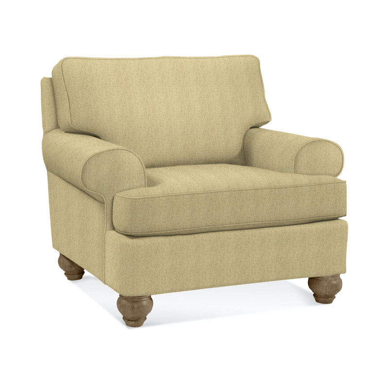 Artisan Landing Upholstered Armchair, Sunweather, Oatmeal Crypton Performance; 0822-74