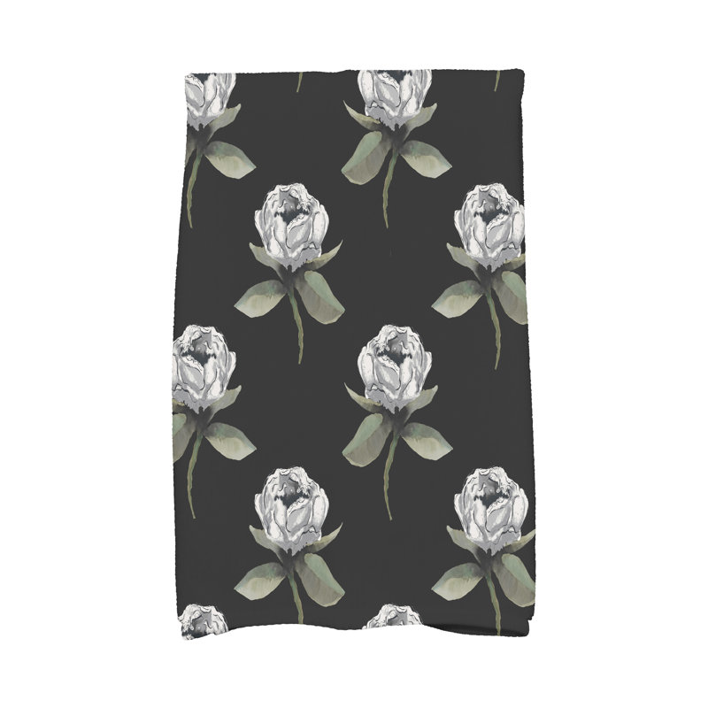 Serviette à main Ladwig, Noir