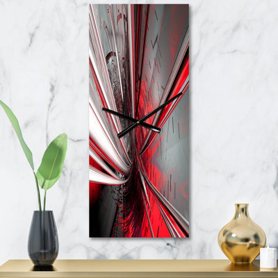 Horloge murale Fractal Deep Into Middle