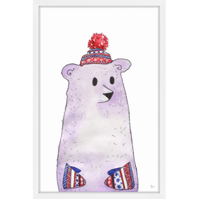 'Winter Bear' Framed Print