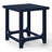 Outdoor Poly 3-Piece Set Adirondack Chair With Ottoman And Side Table-118433072