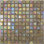 Satin 7/8" x 7/8" Cubes Glass Mosaic