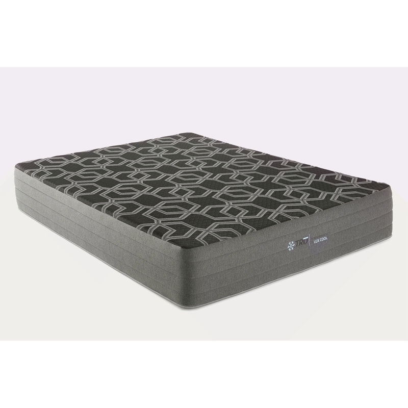 Mousse à plateau lisse, peluche moyenne, matelas, Très grand simple