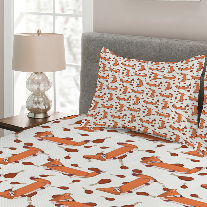 Coverlet, King Bedspread + 2 Shams