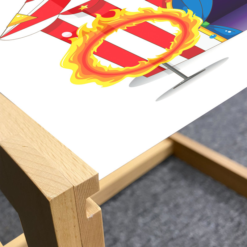 Isfried Sled Coffee Table, 90cm H x 62cm W x 40cm D