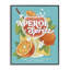 Giclée encadrée rafraîchissante rétro Aperol & Recipe, design par Courtney Morgenstern-892720513-892720543