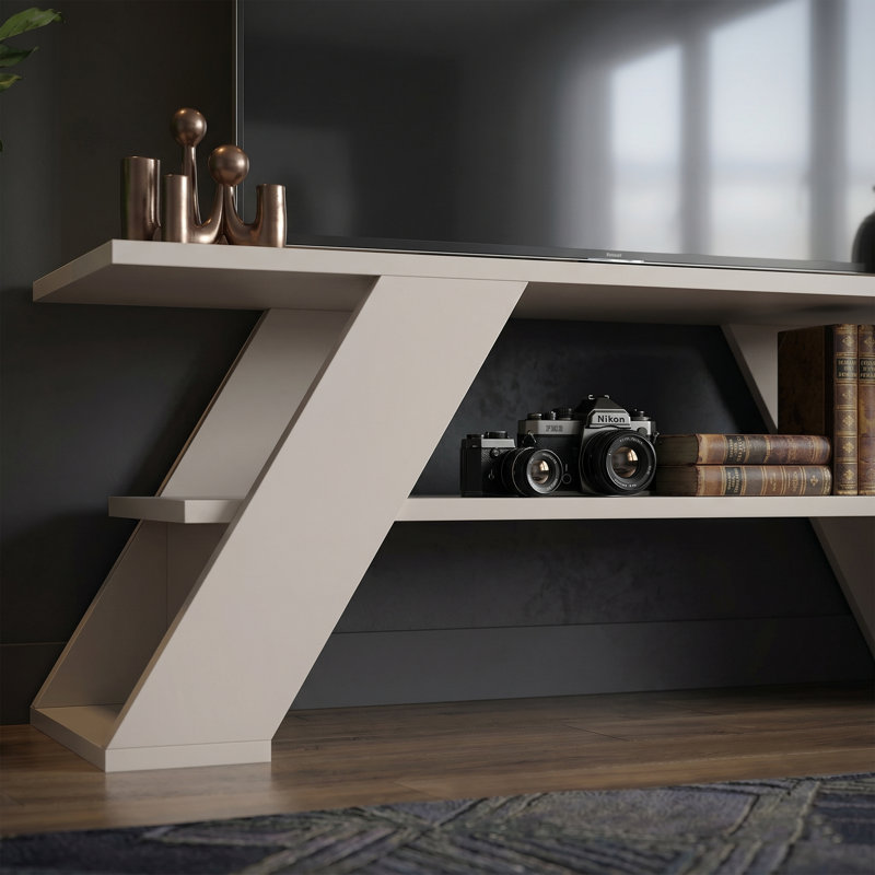 Meuble télé pour téléviseur de 55 po ou moins Alastair, Sandstone