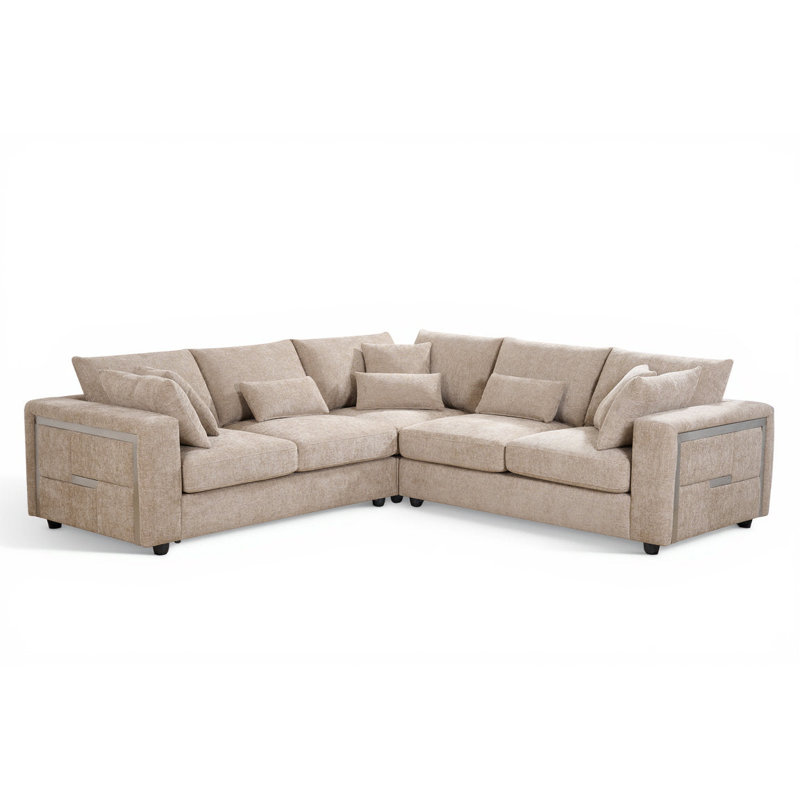 Howser Corner Sofa, Beige