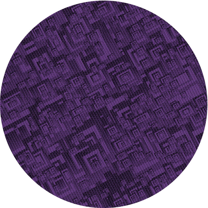Moroccan Indoor Rug, Round 6'
