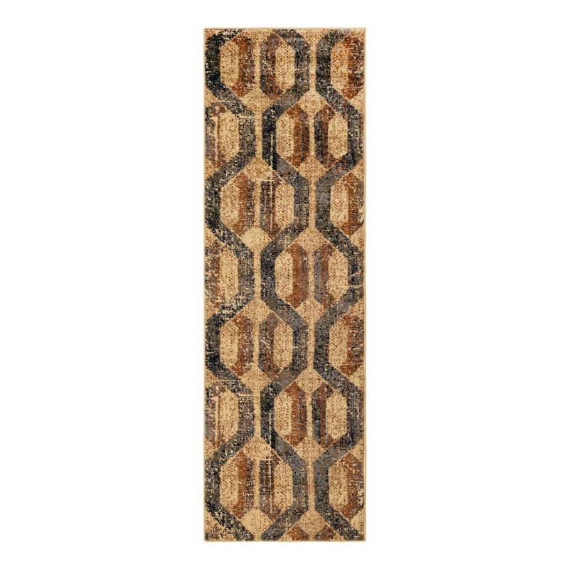 Tapis Brennin Astra Brennin Brennin Corrigan Studio®, Tapis de couloir 2 pi 2 po x 7 pi