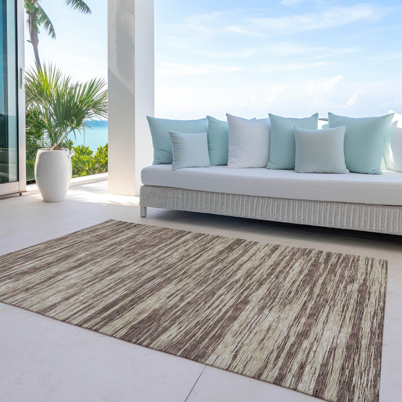 Tapis Aleh avec envers antidérapant, Rectangle de 10 pi x 14 pi
