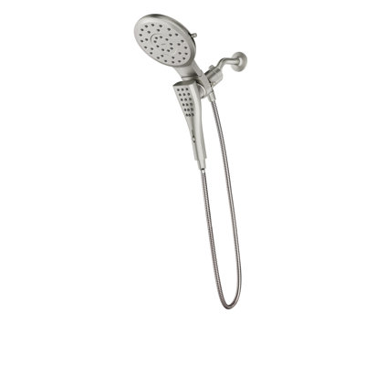 Moen Verso Eight-Function 7" Diameter Spray Head Standard With Hand Shower with Eco Performance