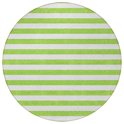 Tapis extérieur rond 8 po