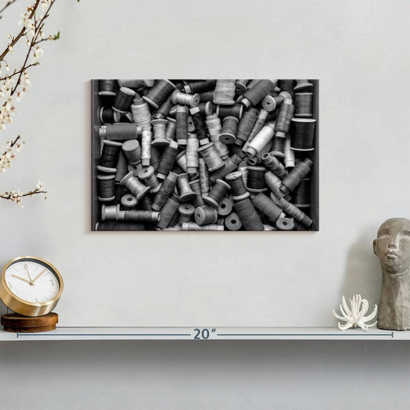 Senne Sewing Threads Monochrome, 8" H x 12" W