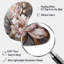 Rose gris pivoines élégance I - pivoines asymétriques, reproduction d'art murale en métal de forme unique-103974417