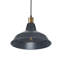 Luminaire suspendu noir à 1 lumière Saisha
